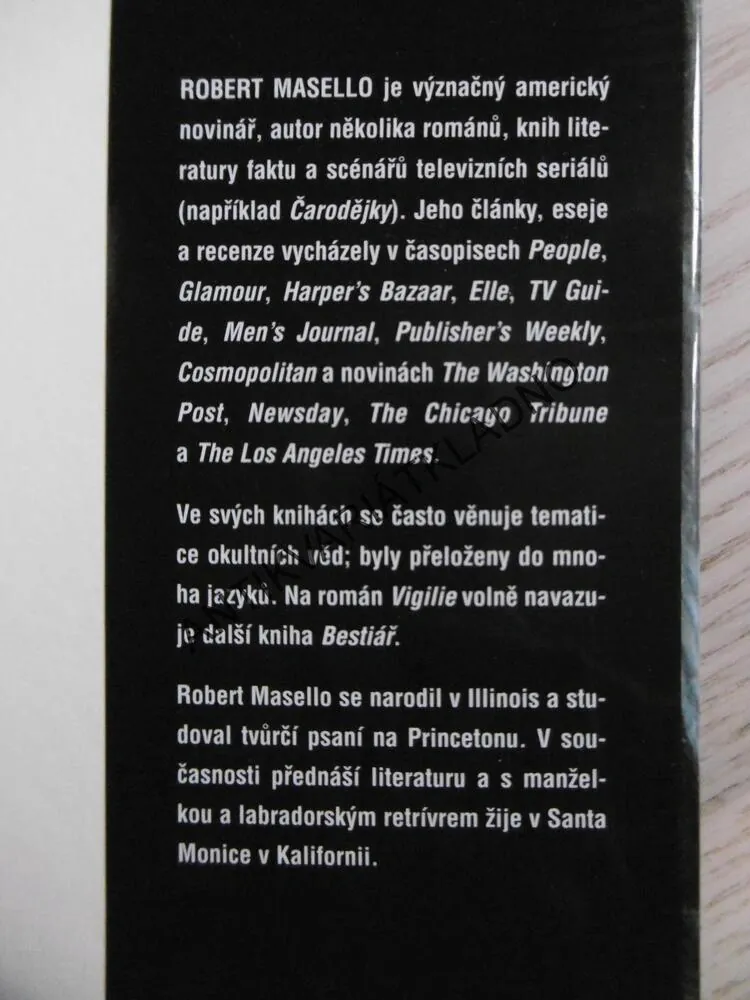 VIGILIE, ROBERT MASELLO, **an