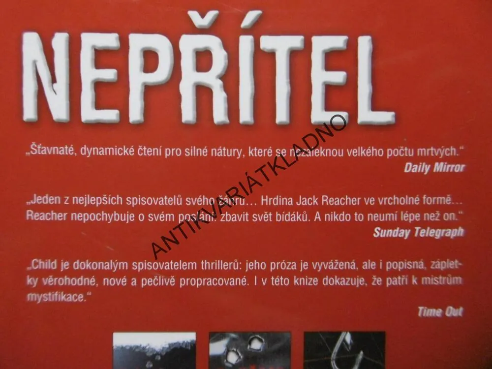 NEPŘÍTEL, LEE CHILD, **an