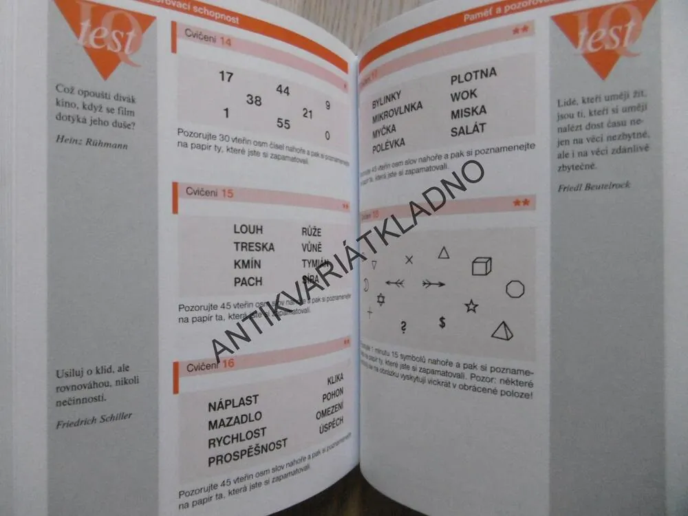 LEXIKON INTELIGENCE, RYCHLÁ CESTA K VYŠŠÍMU IQ, **an