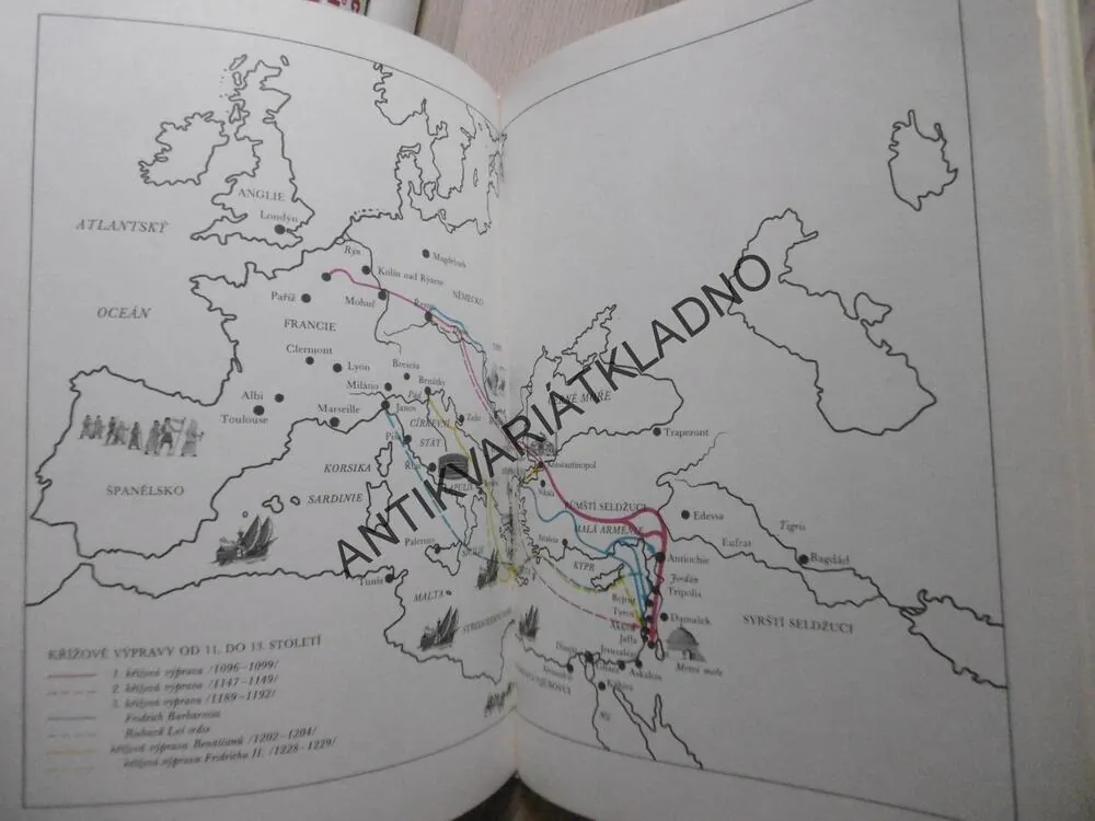 KŘÍŽOVÉ VÝPRAVY NA VÝCHOD, BRUNO GLOGGER, **an