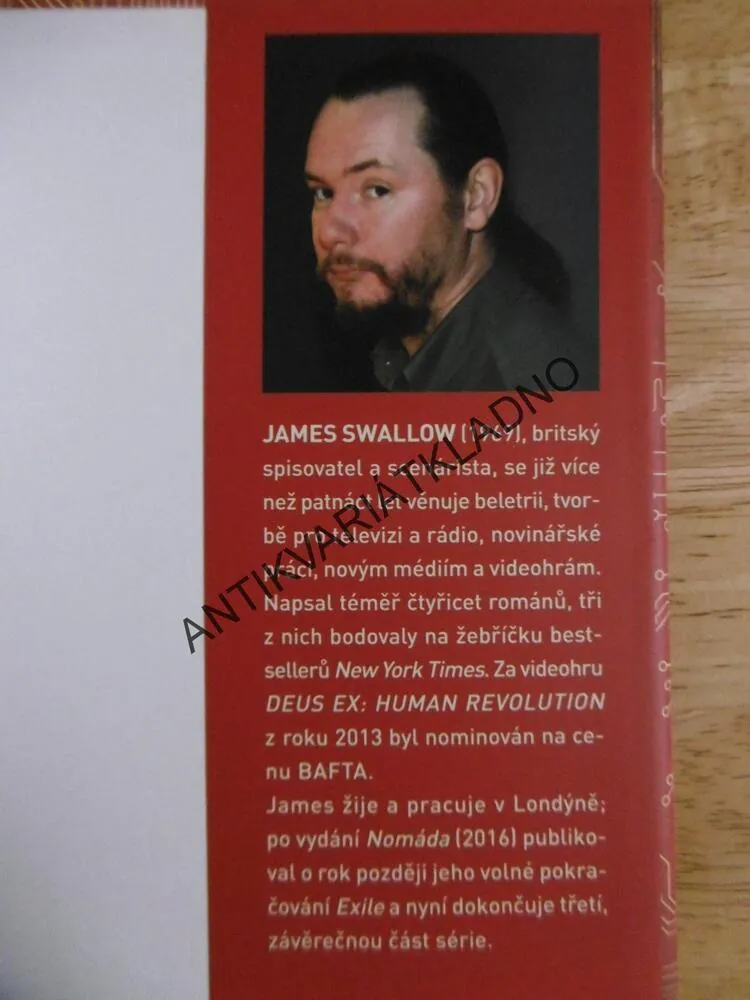 NOMÁD, JAMES SWALLOW, PRO FANOUŠKY ROMÁNU JÁ ,POUTNÍK