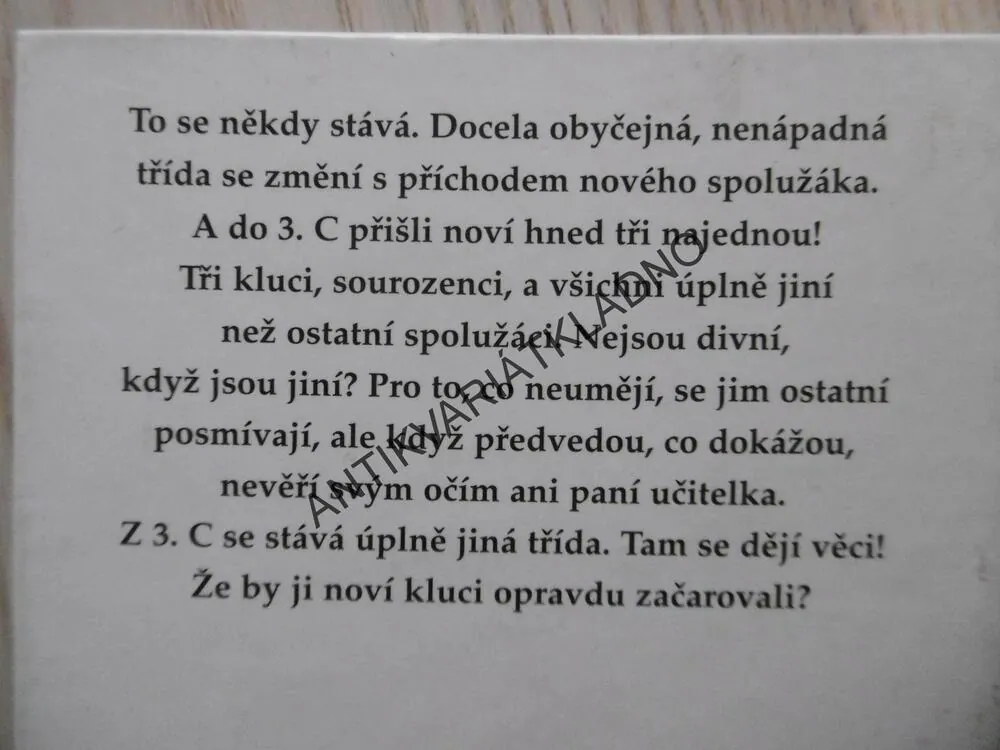 ZAČAROVANÁ TŘÍDA, IVONA BŘEZINOVÁ, **an