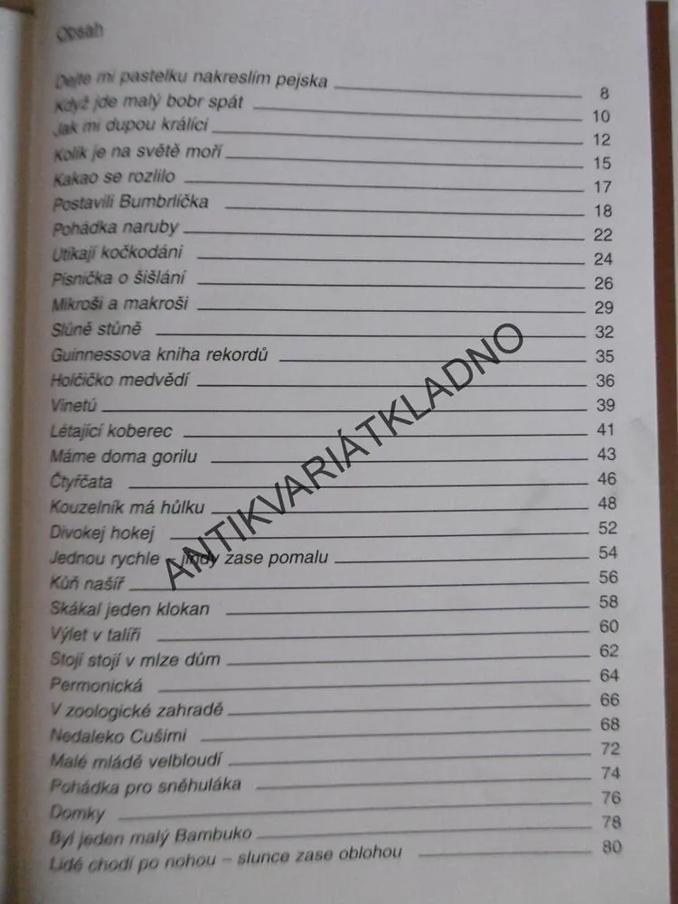 DEJTE MI PASTELKU, NAKRESLÍM PEJSKA, JAN VODŇANSKÝ, **an
