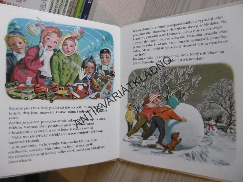 MARTINKA A ČTYŘI ROČNÍ OBDOBÍ, 16., DELAHAYE, MARLIER, **an