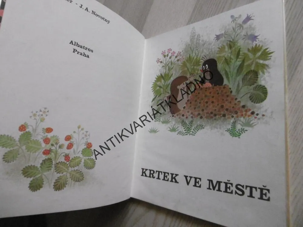 KRTEK VE MĚSTĚ, ZDENĚK MILER, NOVOTNÝ, 1987,**an