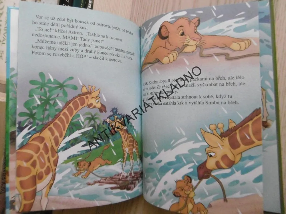 SIMBA A VELKÁ VODA, DISNEY, **an