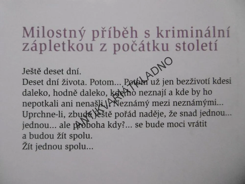 ŽÍT JEDNOU SPOLU, JARMILA LOUKOTKOVÁ, **an