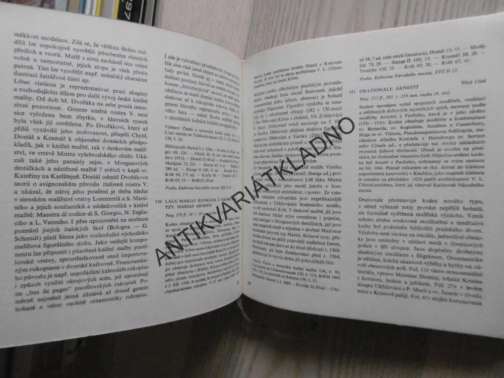 ČESKÉ UMĚNÍ GOTICKÉ, 1350 - 1420, **an