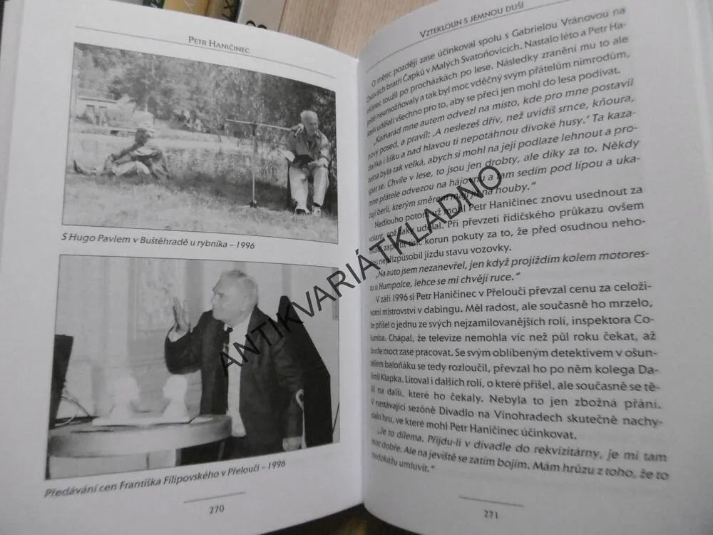 PETR HANIČINEC, VZTEKLOUN S JEMNOU DUŠÍ, JAN HERGET, **an