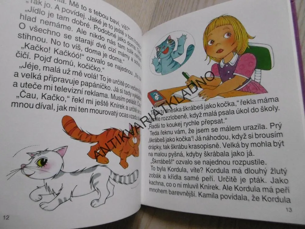 O KOČCE KAČCE, IVONA BŘEZINOVÁ, VLASTA ŠVEJDOVÁ, **an