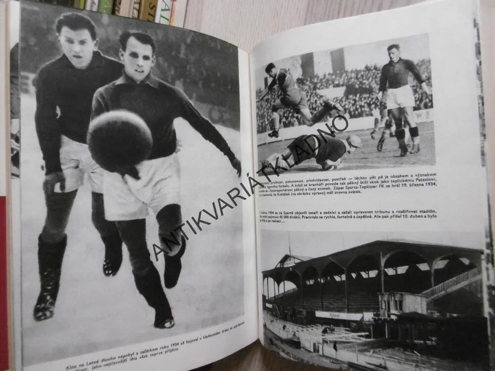 ŽELEZNÁ SPARTA, VÍTĚZSLAV HOUŠKA, SPARTA PRAHA, 1966,**an