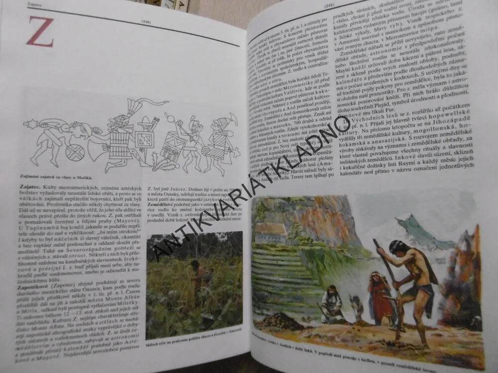 INDIÁNSKÁ ENCYKLOPEDIE, INDIÁNI TŘÍ AMERIK, MNISLAV ZELENÝ, **an