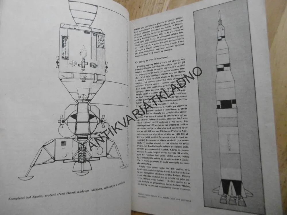 APOLLO KOLEM VESMÍRU VESMÍR, KOSMONAUTIKA,