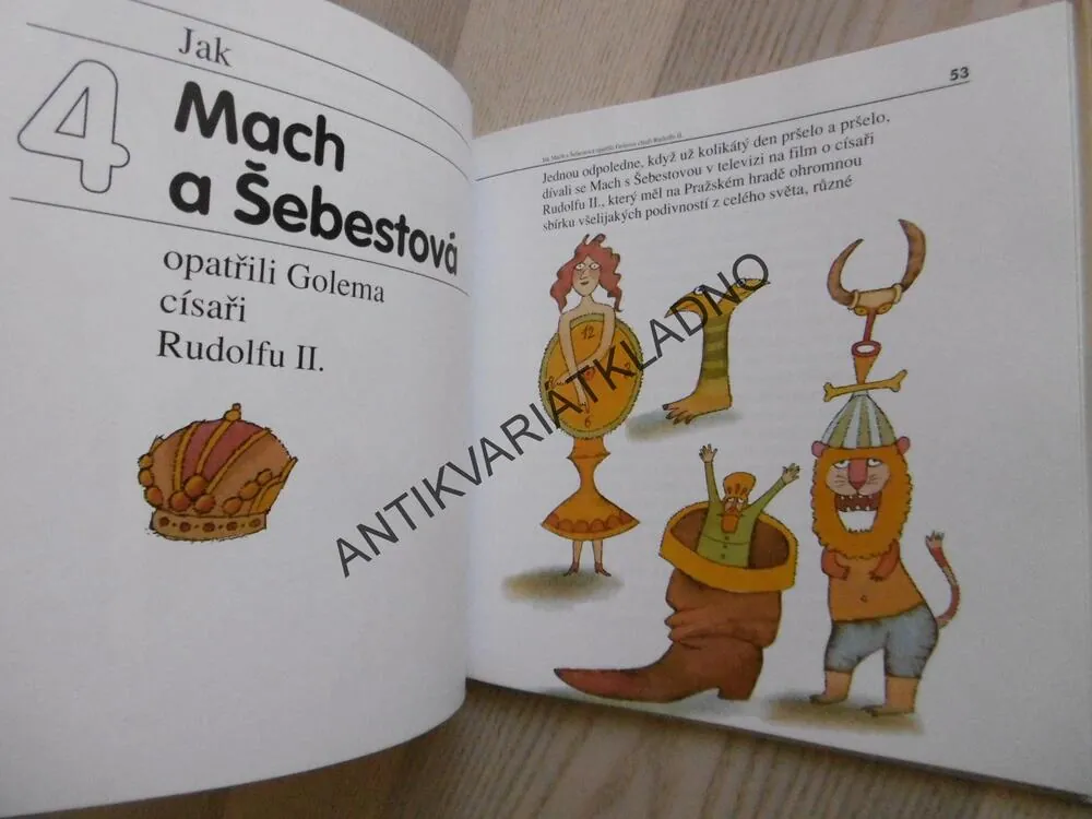 MACH A ŠEBESTOVÁ V HISTORII, MILOŠ MACOUREK ADOLF BORN, **an