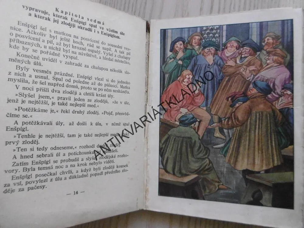 ENŠPÍGLOVA ŠIBALSTVÍ, KAREL ČVANČARA, RUDOL MATES, **an
