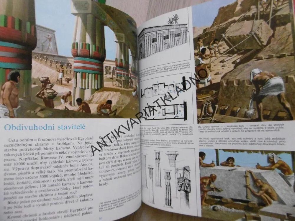 V DOBÁCH STAROVĚKÉHO EGYPTA, JAK SE ŽILO V MINULOSTI, **an