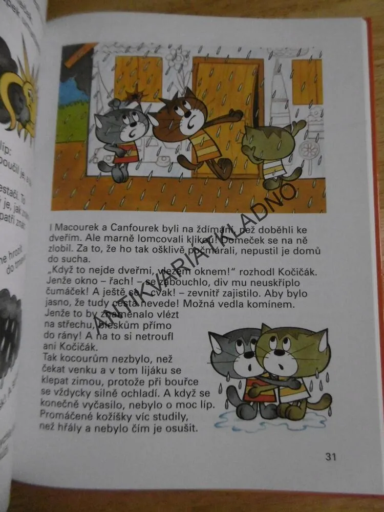 BYLA JEDNOU KOŤATA, ŠTÍPLOVÁ, VÁŇA, VEČERNÍČEK, **an