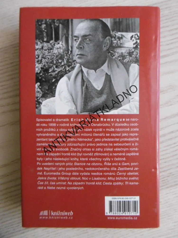 ŘÍŠE SNŮ GAM, ERICH MARIA REMARQUE, **an