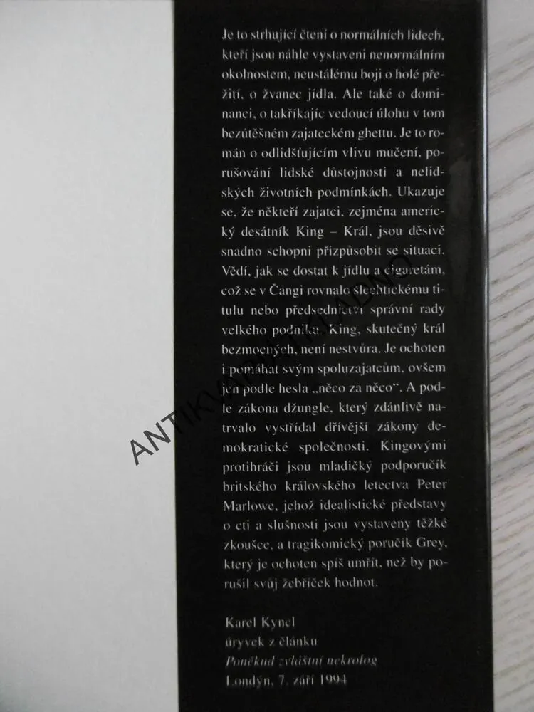 KRÁL KRYSA, JAMES CLAVELL, **an