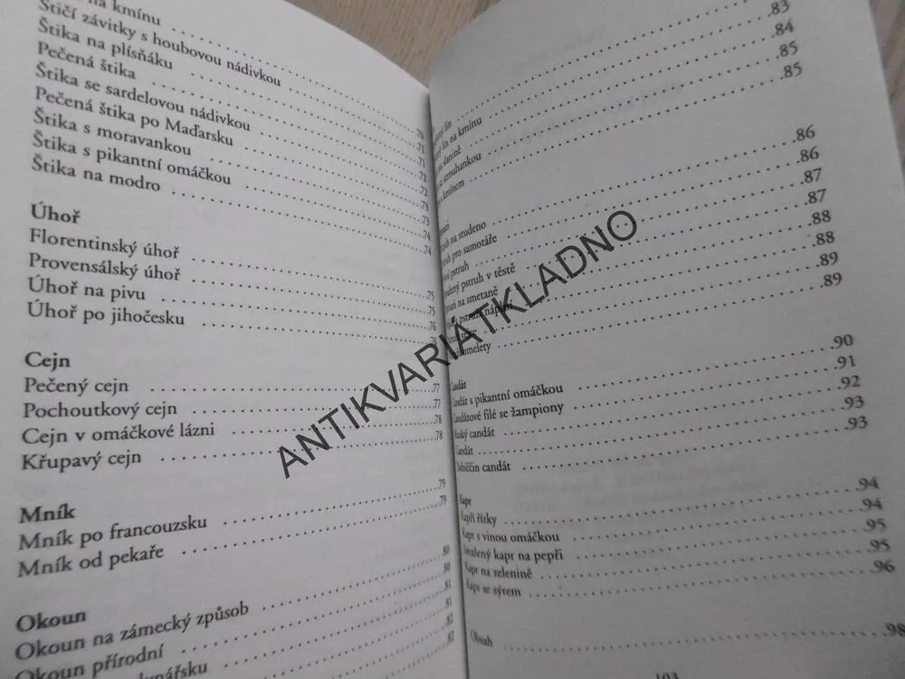 RYBÍ KUCHYNĚ PO ČESKU, VLADIMÍR PŘÍHODA, **an
