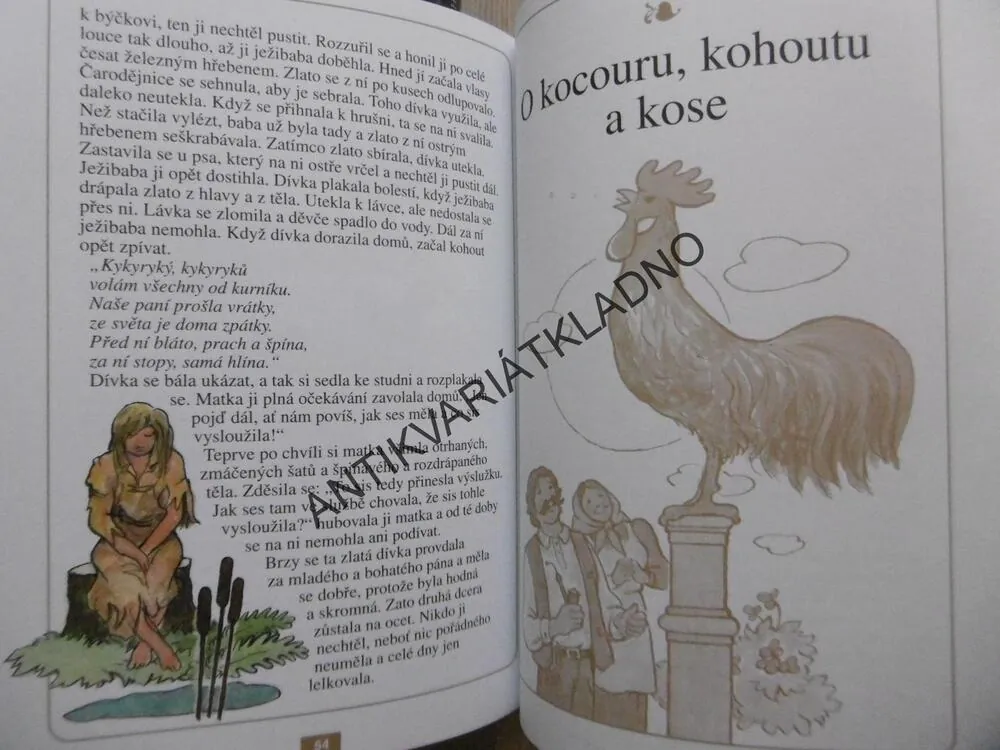 NÁRODNÍ POHÁDKY, KAREL JAROMÍR ERBEN, BOŽENA NĚMCOVÁ, OTAKAR ČEMUS, **an