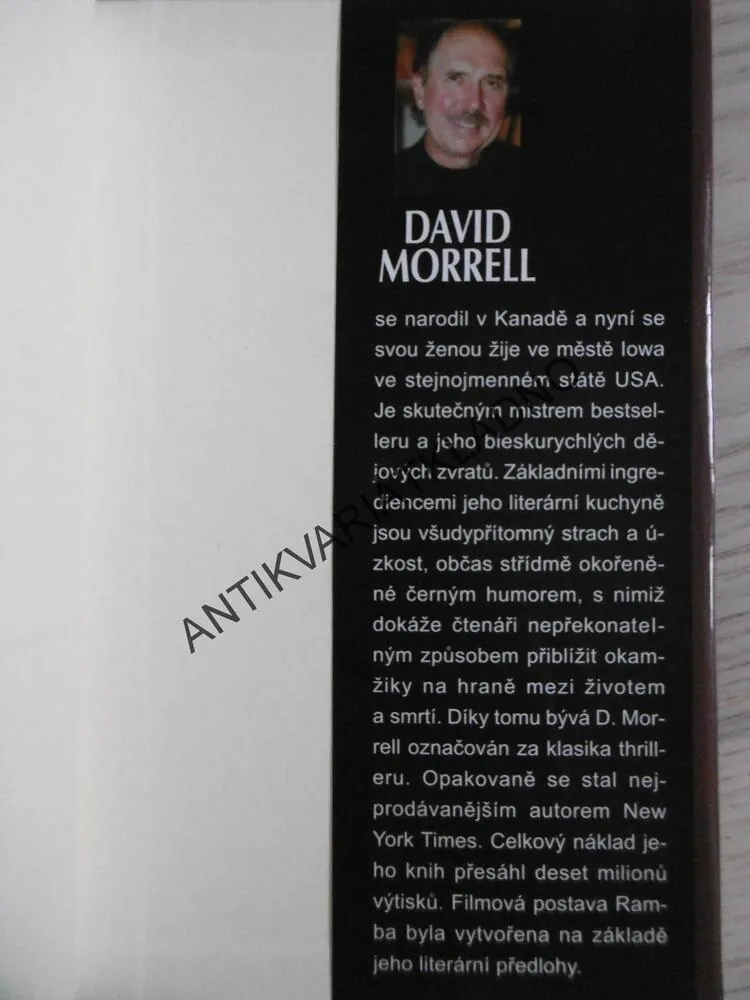 NEBEZPEČNÁ MINULOST, DAVID MORRELL, **an