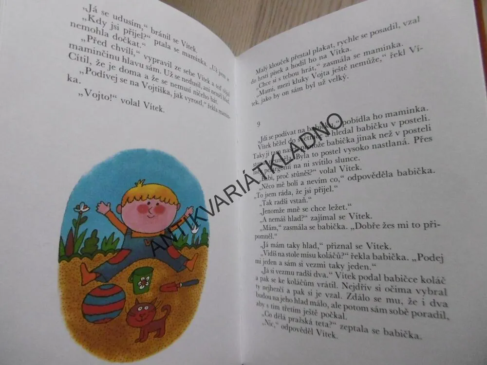 VÍTEK JE ZASE DOMA, BOHUMIL ŘÍHA, ADOLF BORN, 1999, **an