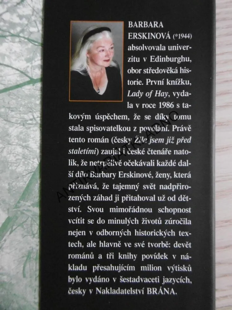 NA POKRAJI TEMNOTY, BARBARA ERSKINOVÁ, **an