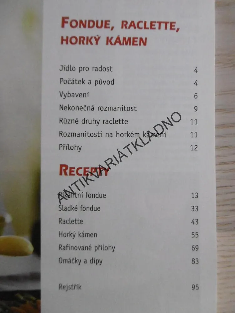 FONDUE, RACLETTE A HORKÝ KÁMEN, 110 RECEPTŮ, **an