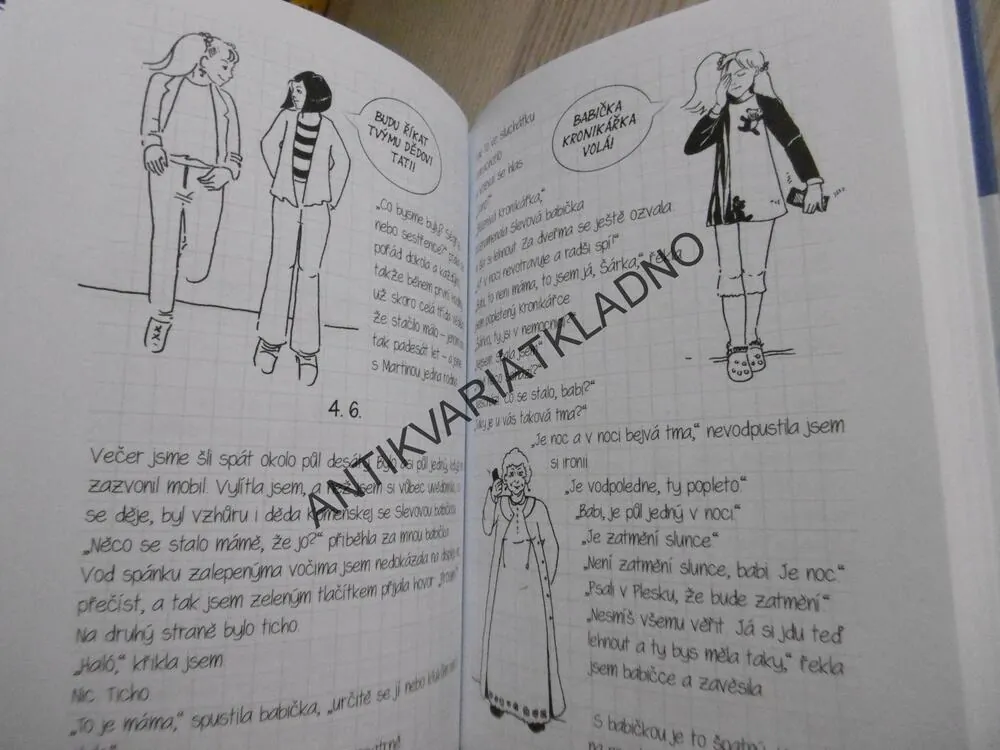 DENÍK MALÉ BLONDÝNKY, 4., NA VENKOVĚ, JIŘÍ URBAN, URBANOVÁ, **an