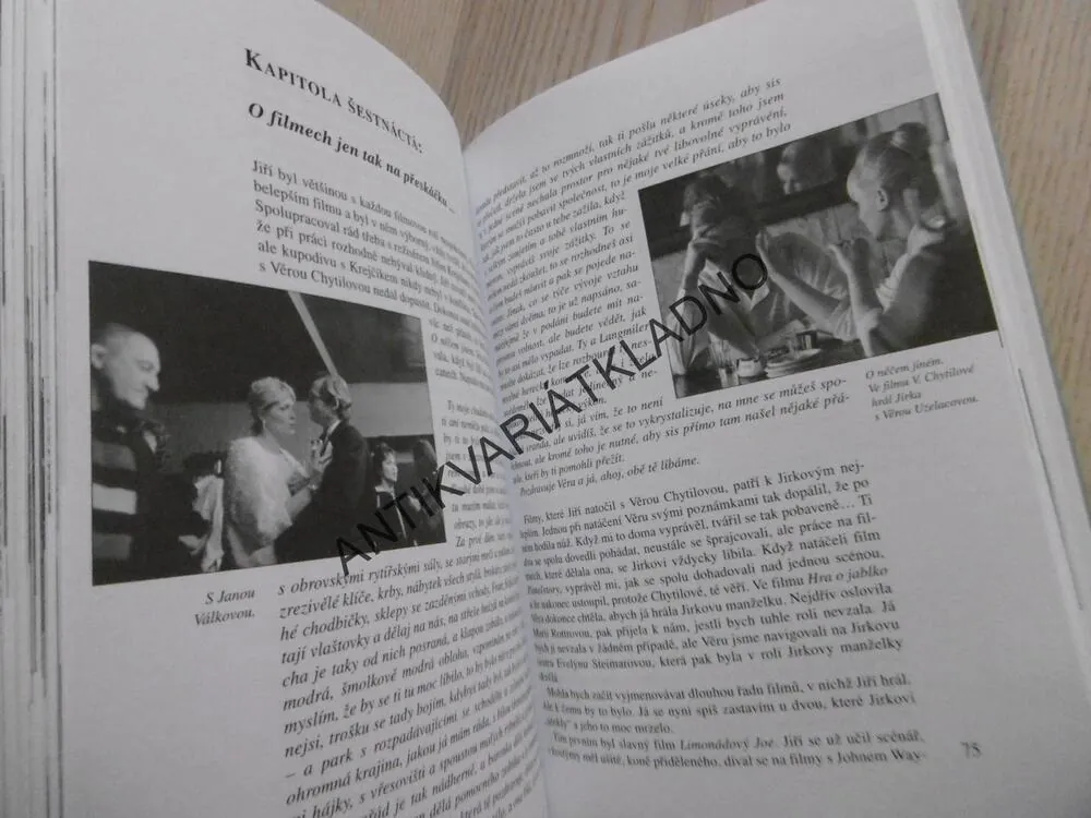 JIŘÍ KODET, O SOBĚ ( ...TEN BÁJEČNÝ ŽIVOT, PLNÝ ÚTRAP), SOŇA KODETOVÁ, ŠLOUFOVÁ, FILM HEREC, **an