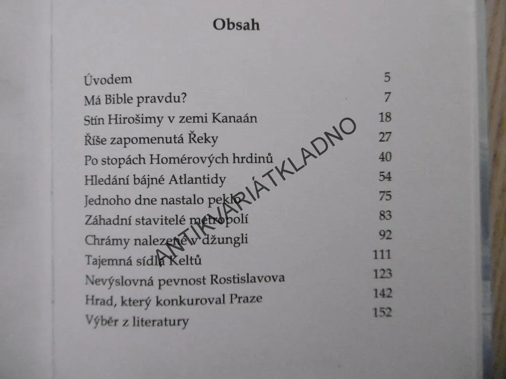 MĚSTA KTERÁ ZMIZELA, JAN BAUER, **an