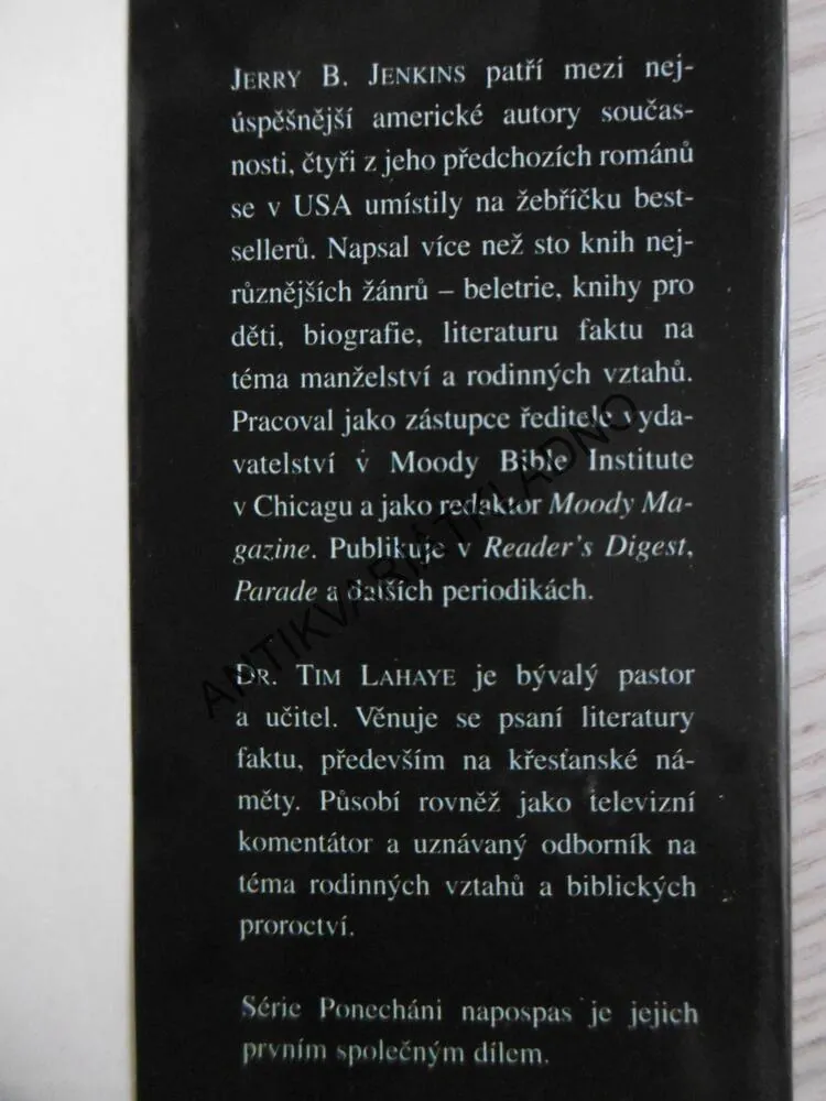 NICOLAE, TIM LAHAYE, JERRY B. JENKINS, **an