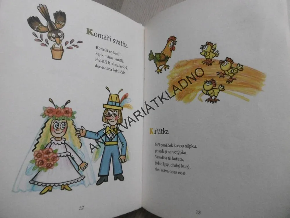 HALÍ, BELÍ, KONĚ V ZELÍ, ŘÍKANKY PRO DĚTI, **an