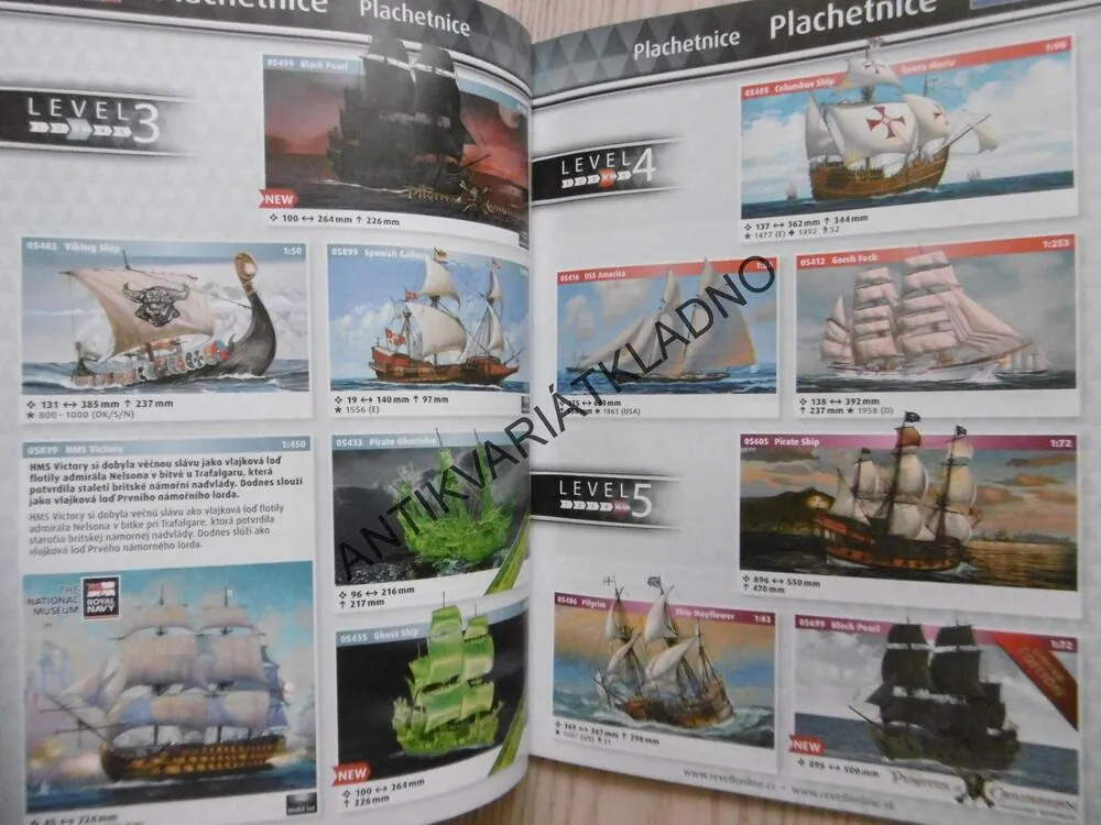 REVELL, MODEL KATALOG, CZ, SK, 2017, SPECIÁLNÍ EDICE