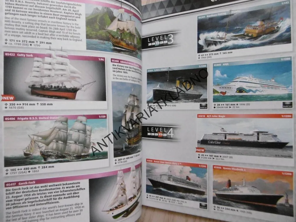 REVELL, MODEL KATALOG, CZ, SK, 2016, SPECIÁLNÍ EDICE