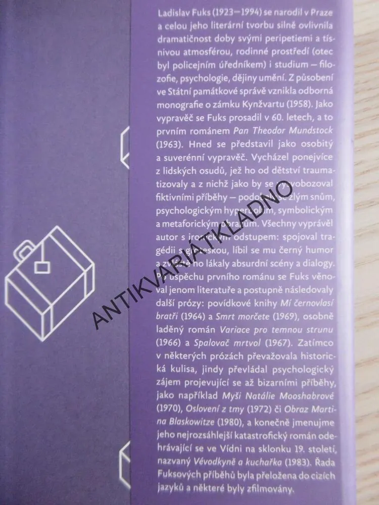 PAN THEODOR MUNDSTOCK, LADISLAV FUKS, **an