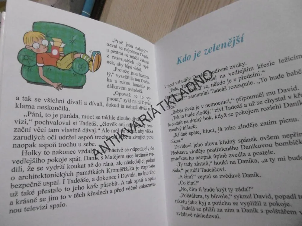 TROSEČNÍCI, DOBRODRUŽSTVÍ V ZAMČENÉM BYTĚ, IVONA BŘEZINOVÁ, **an