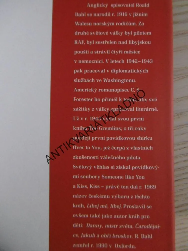 MILOSTNÉ ROŠÁDY, ROALD DAHL, **an