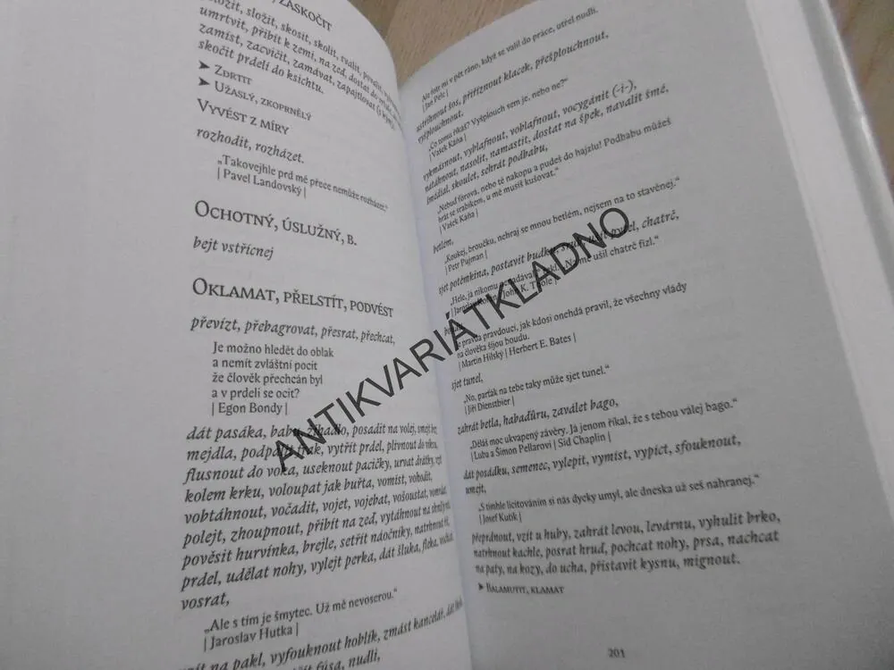 ŠMÍRBUCH JAZYKA ČESKÉHO, PATRIK OUŘEDNÍK, **an