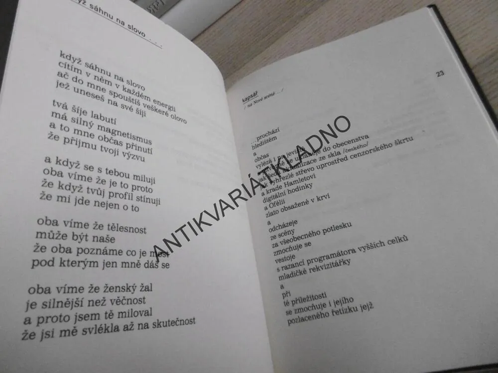 VYVOLÁVAČ, JOSEF ŠIMON, **an