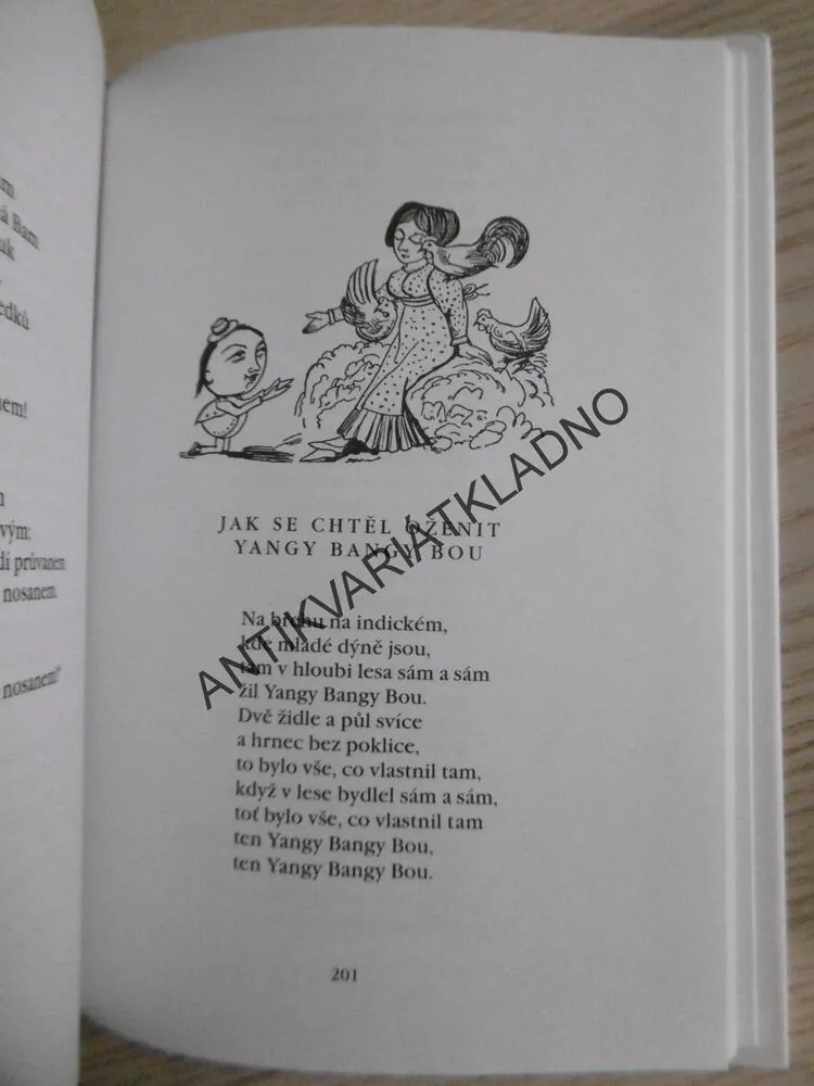 VELKÁ KNIHA NESMYSLŮ, EDWARD LEAR, **an
