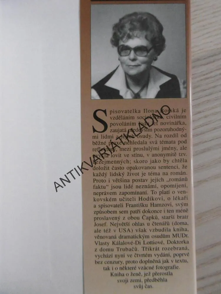 DOKTORKA Z DOMU TRUBAČŮ, ILONA BORSKÁ, **an