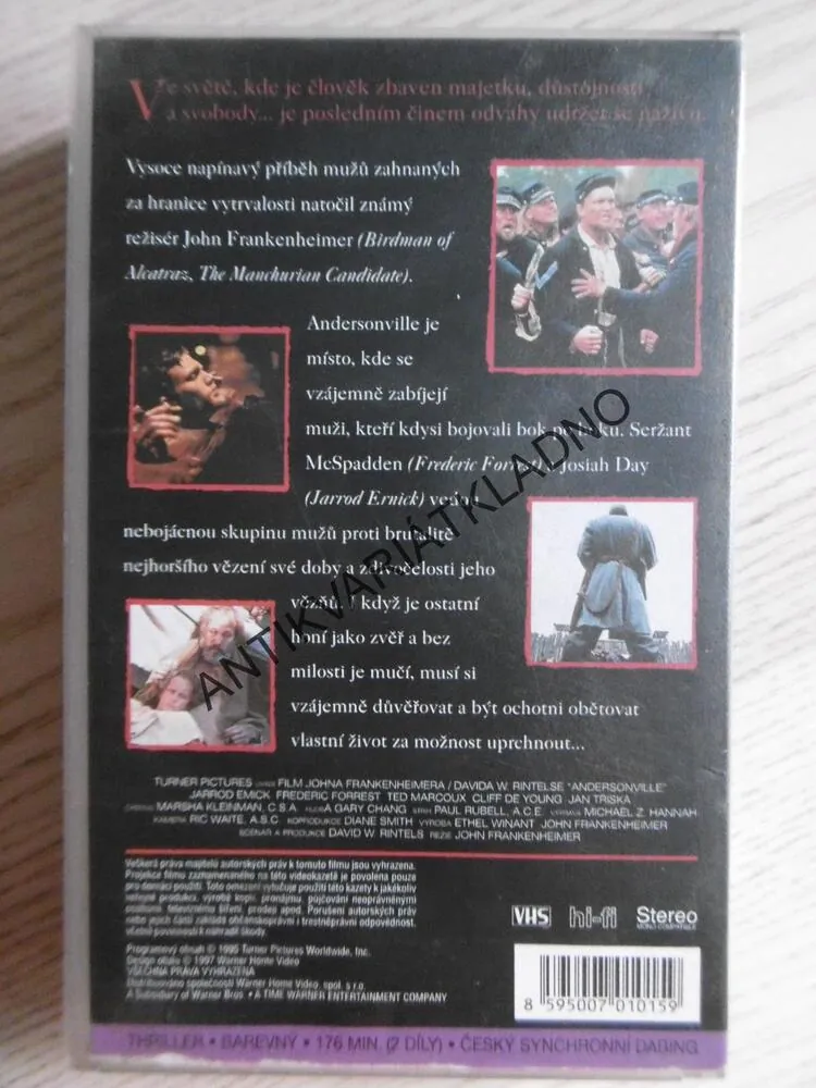 VĚZNICE ANDERSONVILLE, 2., VHS