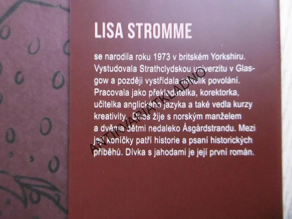 DÍVKA S JAHODAMI, LISA STROMME, **an