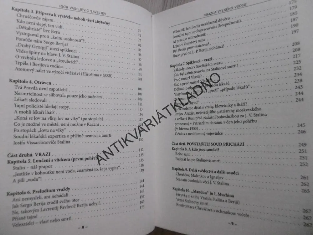 VRAŽDA VELKÉHO VŮDCE, IGOR VASILJEVIČ SAVELJEV, **an