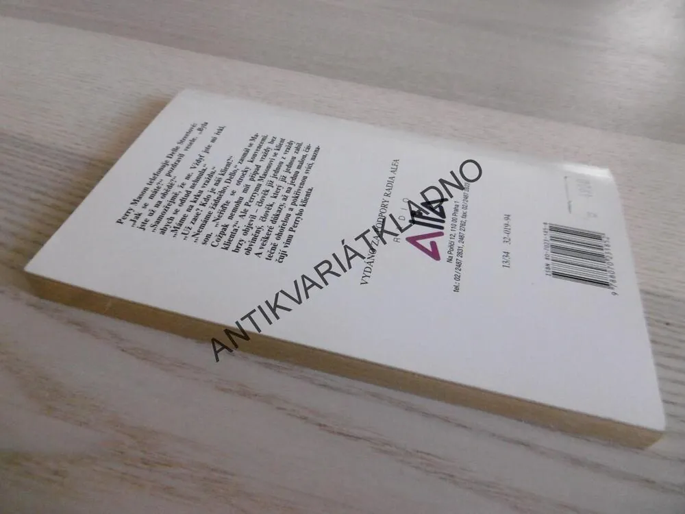 PŘÍPAD KŘIVÉ SVÍCE, ERLE STANLEY GARDNER, **an