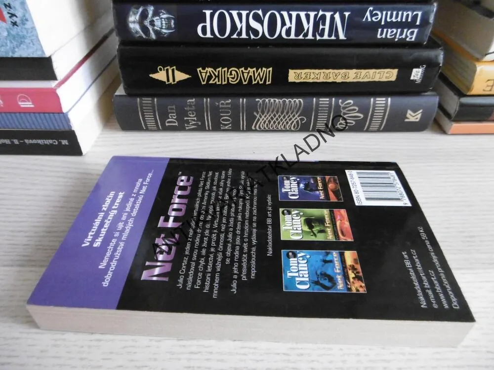 POSLEDNÍ ÚTĚK, NET FORCE, TOM CLANCY, **an