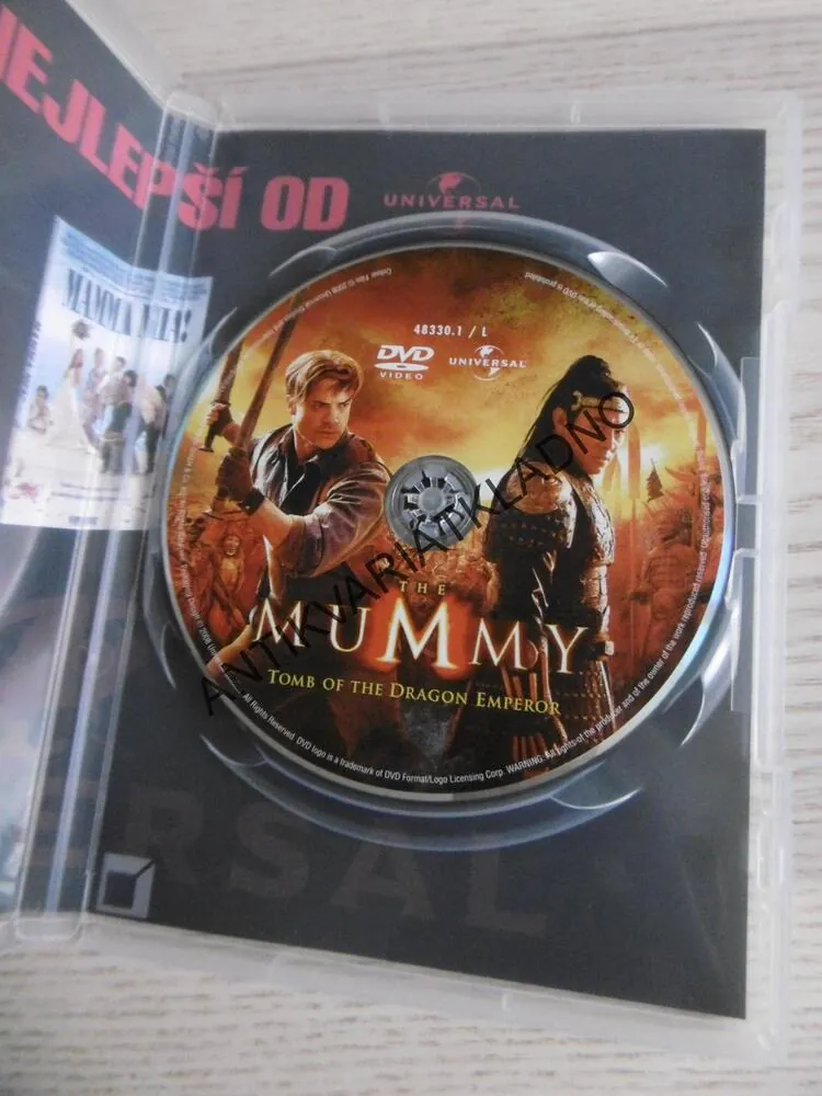 MUMIE, HROB DRAČÍHO CÍSAŘE, DVD FILM
