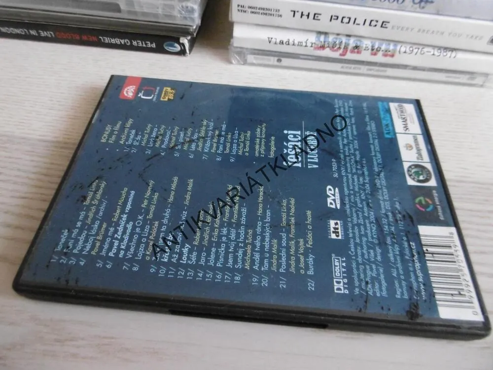 PĚTATŘICETILETÍ FEŠÁCI V LUCERNĚ, DVD HUDBA